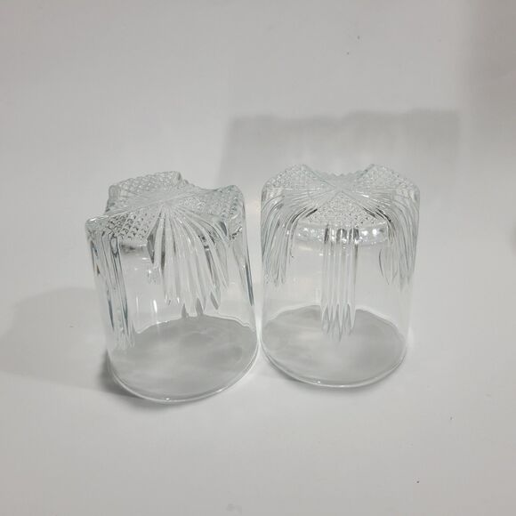 Bormioli Rocco Selecta 3½" ROCKS LOW BALL WHiskey Glasses Made in Italy set of 2 - Picture 2 of 2